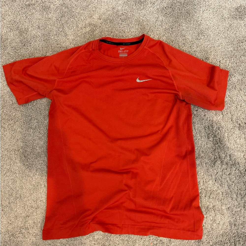Nike Bright Red Athletic Tee